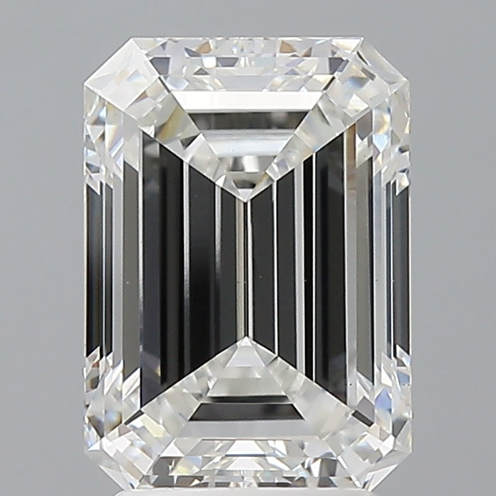 3.07 Carat Emerald Shaped, Ideal Cut, G Color, VS1 Clarity, IGI Certified Lab Grown Diamond