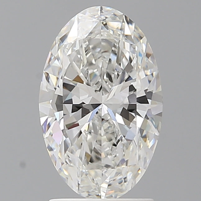 2.03 Carat Oval Shaped, Ideal Cut, E Color, VVS2 Clarity, IGI Certified Lab Grown Diamond