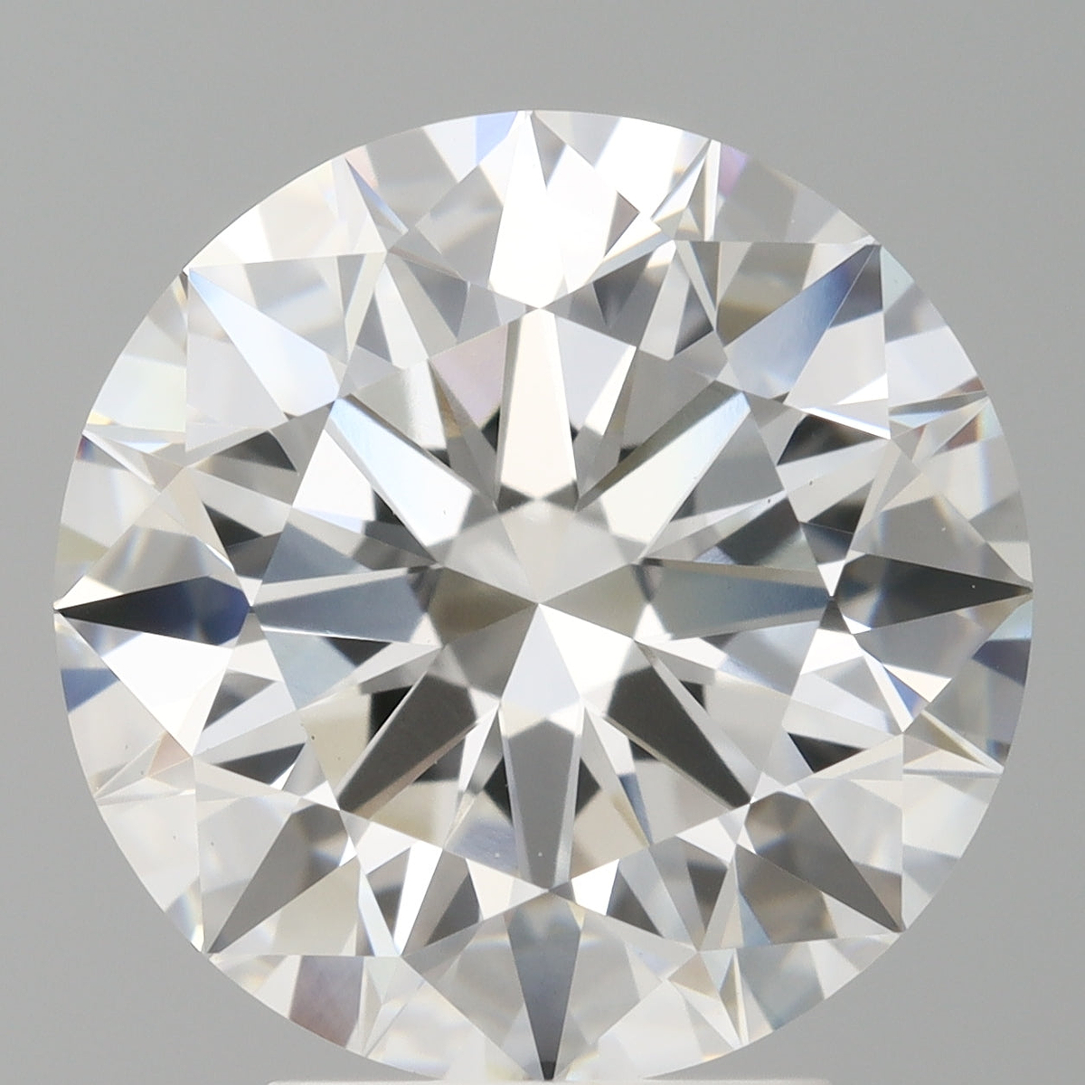 4.10 Carat Round Shaped, Ideal Cut, E Color, VVS2 Clarity, IGI Certified Lab Grown Diamond
