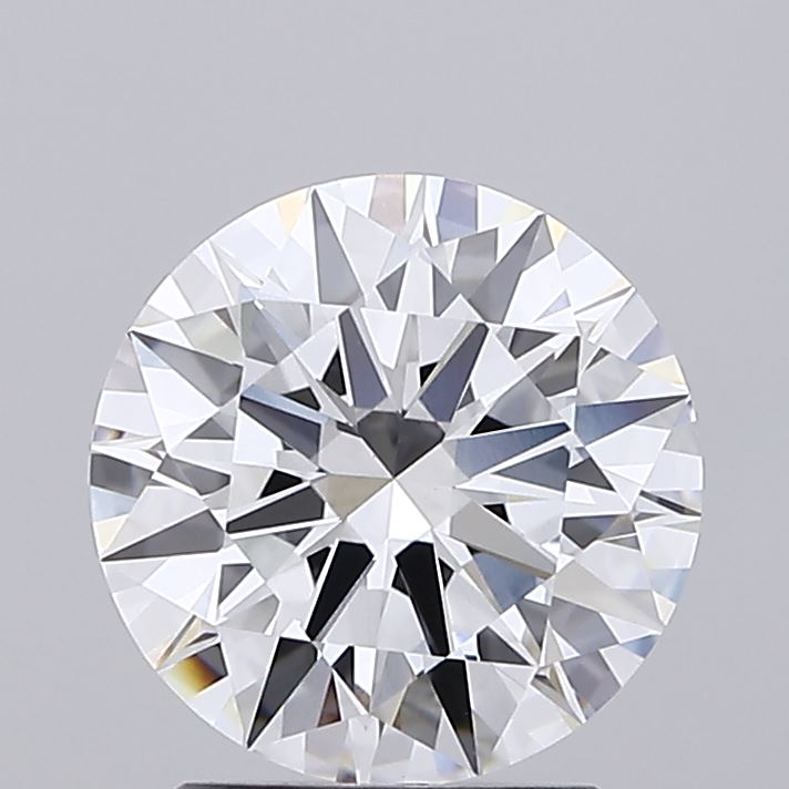 2.26 Carat Round Shaped, Ideal Cut, E Color, VVS2 Clarity, IGI Certified Lab Grown Diamond