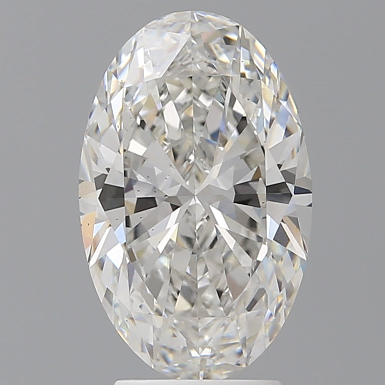 3.60 Carat Oval Shaped, Ideal Cut, F Color, VS2 Clarity, IGI Certified Lab Grown Diamond