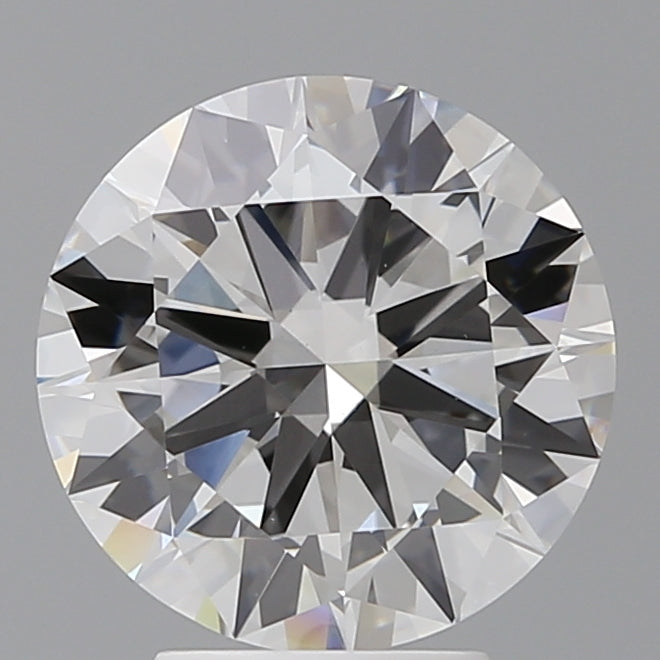 4.03 Carat Round Shaped, Excellent Cut, F Color, VS1 Clarity, IGI Certified Lab Grown Diamond