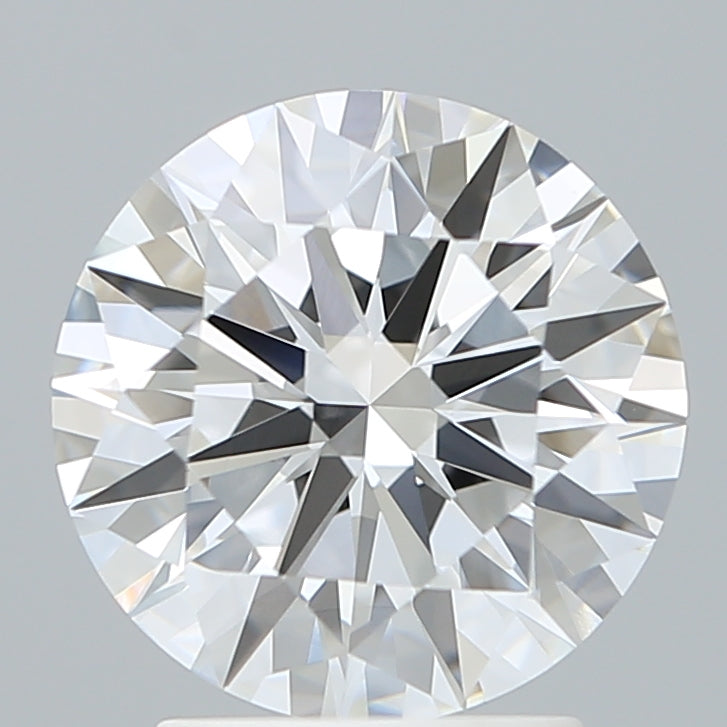 2.54 Carat Round Shaped, Ideal Cut, D Color, VVS2 Clarity, IGI Certified Lab Grown Diamond