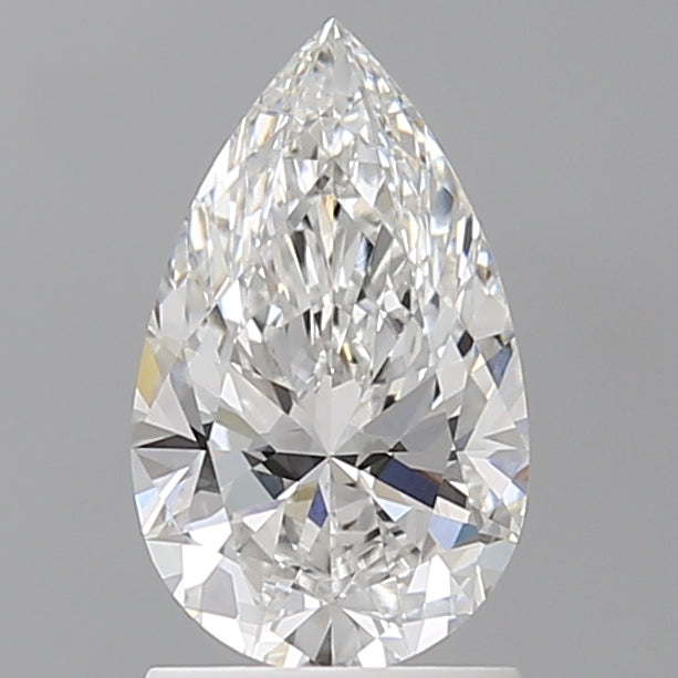 1.51 Carat Pear Shaped, Ideal Cut, E Color, VS1 Clarity, IGI Certified Lab Grown Diamond