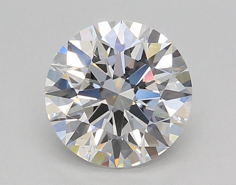 1.52 Carat Round Shaped, Ideal Cut, D Color, VVS2 Clarity, IGI Certified Lab Grown Diamond