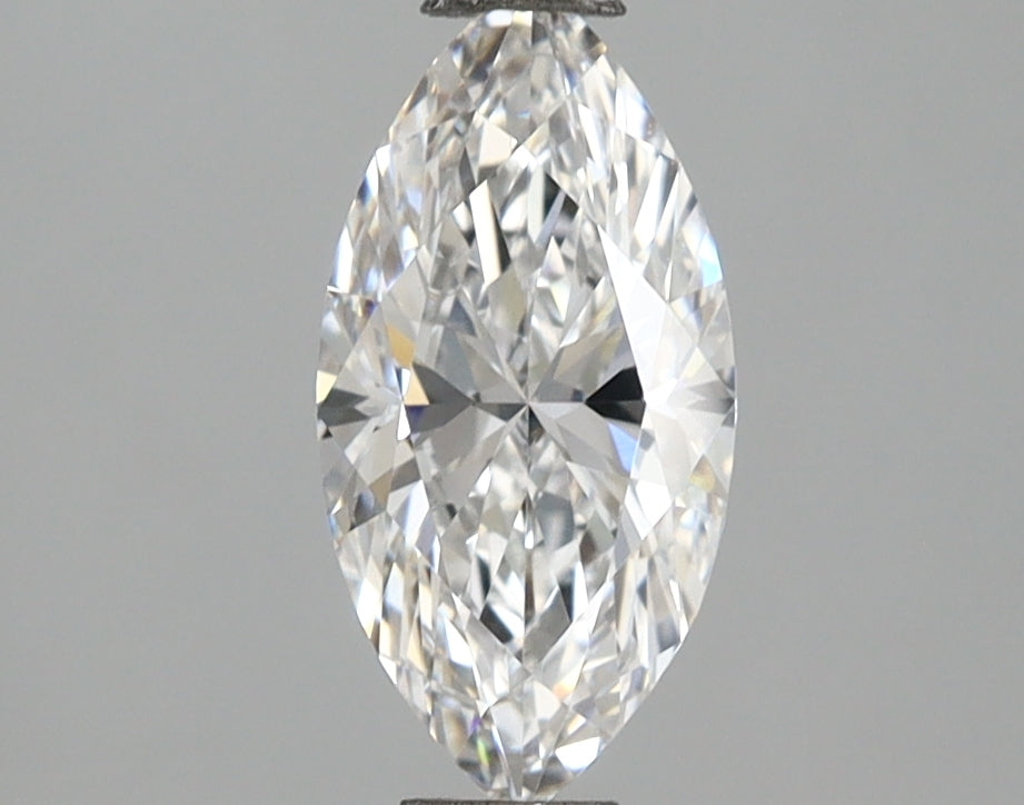 1.03 Carat Marquise Shaped, Ideal Cut, D Color, VVS2 Clarity, IGI Certified Lab Grown Diamond