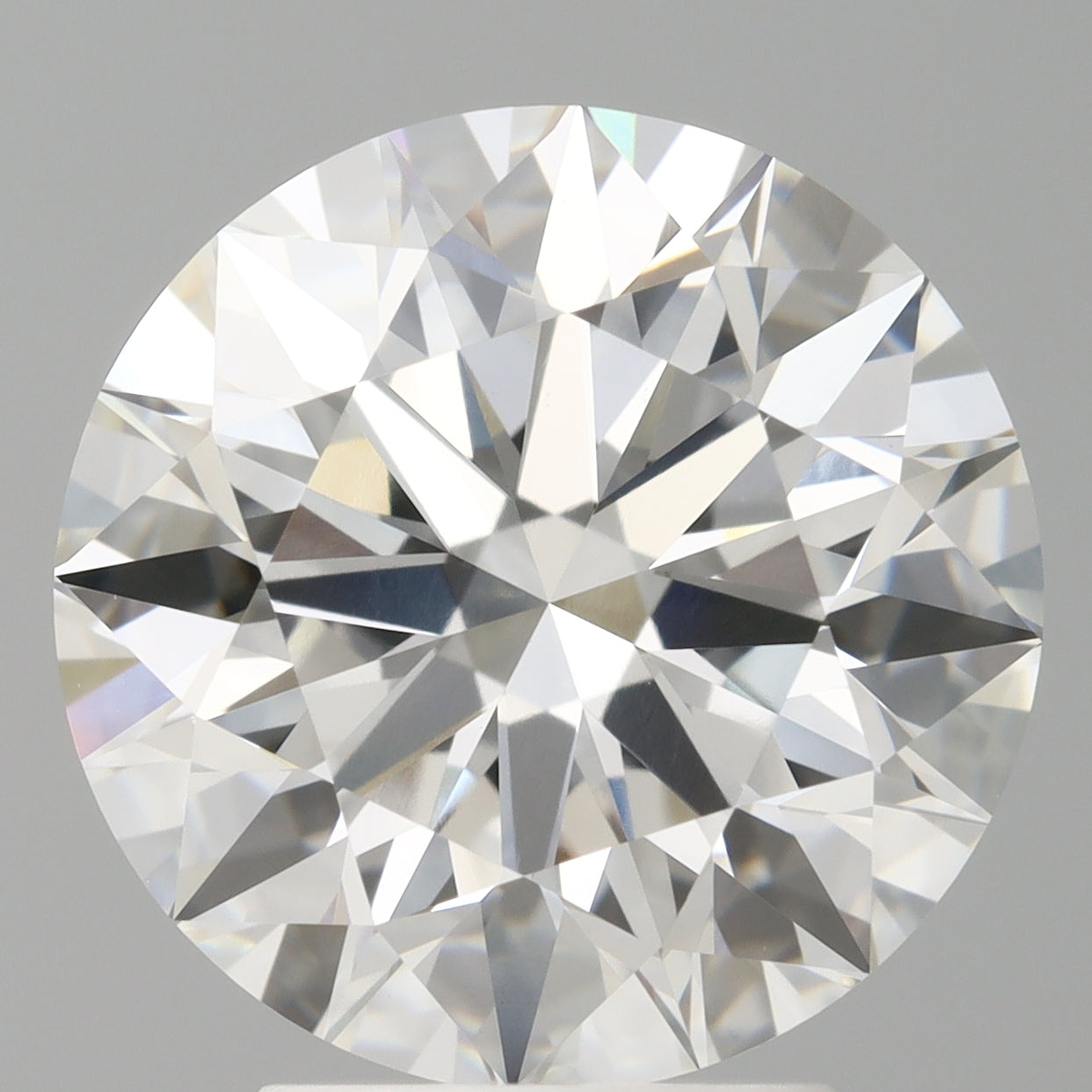 4.09 Carat Round Shaped, Ideal Cut, E Color, VVS2 Clarity, IGI Certified Lab Grown Diamond