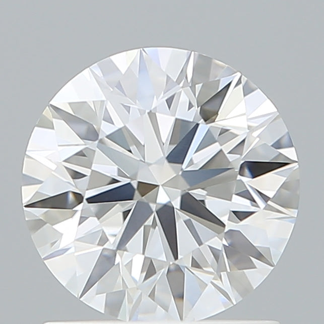 1.28 Carat Round Shaped, Ideal Cut, D Color, VVS2 Clarity, IGI Certified Lab Grown Diamond