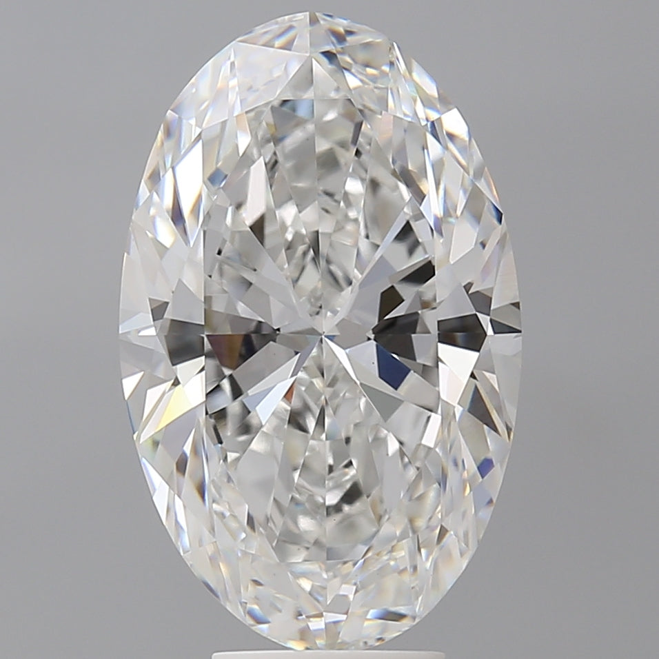 7.05 Carat Oval Shaped, Ideal Cut, E Color, VVS2 Clarity, IGI Certified Lab Grown Diamond