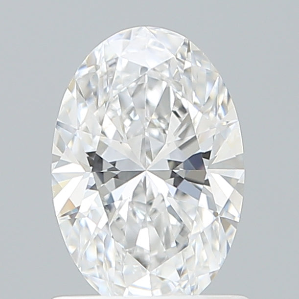1.06 Carat Oval Shaped, Ideal Cut, D Color, VVS2 Clarity, IGI Certified Lab Grown Diamond