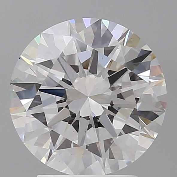3.01 Carat Round Shaped, Excellent Cut, F Color, VS2 Clarity, IGI Certified Lab Grown Diamond