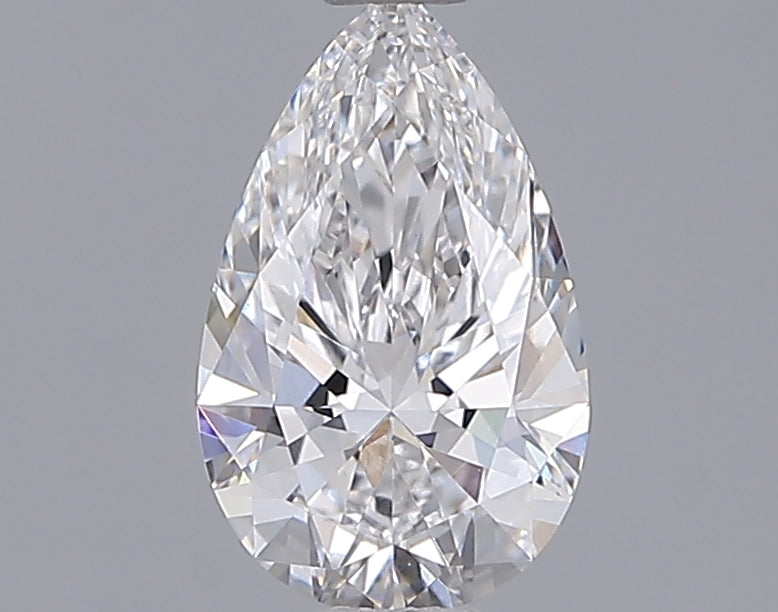 1.05 Carat Pear Shaped, Ideal Cut, D Color, VVS2 Clarity, IGI Certified Lab Grown Diamond