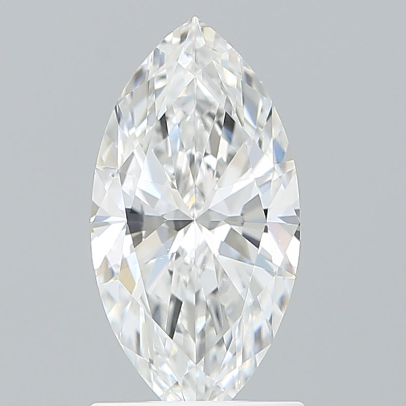 1.29 Carat Marquise Shaped, Excellent Cut, E Color, VVS1 Clarity, IGI Certified Lab Grown Diamond