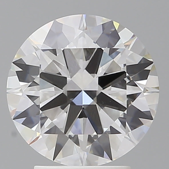 3.04 Carat Round Shaped, Excellent Cut, F Color, VVS2 Clarity, IGI Certified Lab Grown Diamond