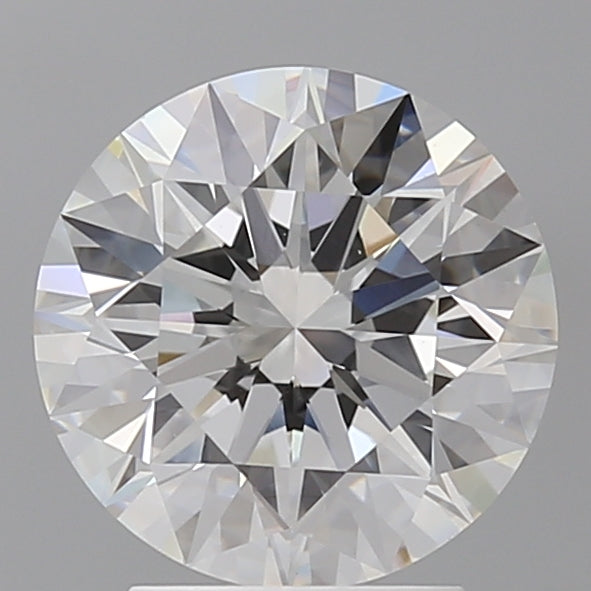 3.00 Carat Round Shaped, Excellent Cut, F Color, VVS2 Clarity, IGI Certified Lab Grown Diamond