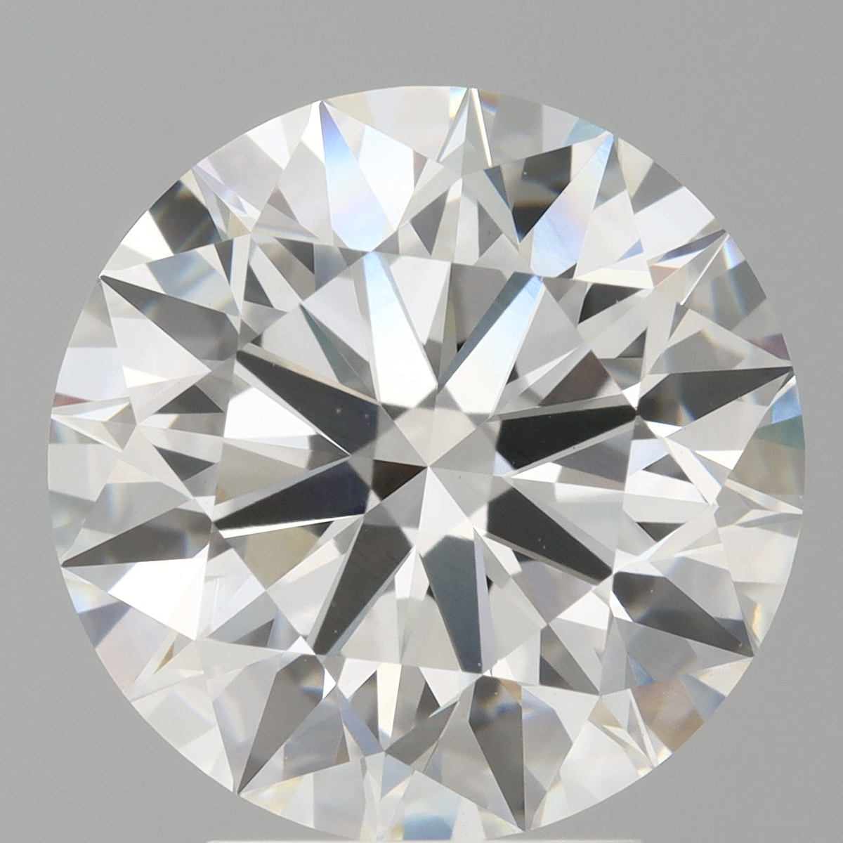 4.09 Carat Round Shaped, Ideal Cut, F Color, VVS2 Clarity, IGI Certified Lab Grown Diamond