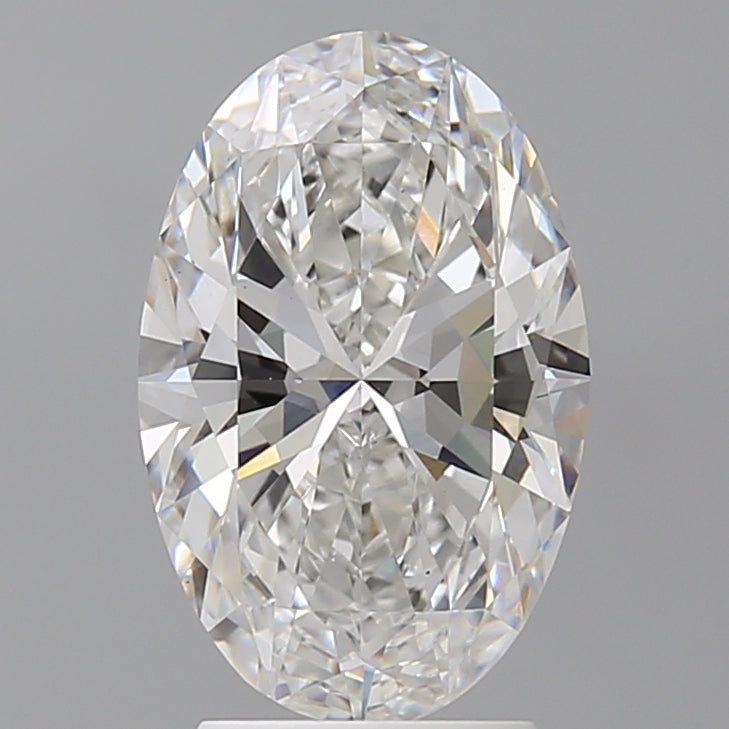 3.05 Carat Oval Shaped, Ideal Cut, E Color, VS1 Clarity, IGI Certified Lab Grown Diamond