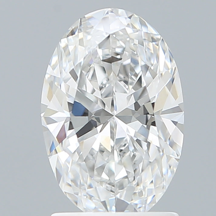 1.79 Carat Oval Shaped, Excellent Cut, D Color, VVS2 Clarity, IGI Certified Lab Grown Diamond