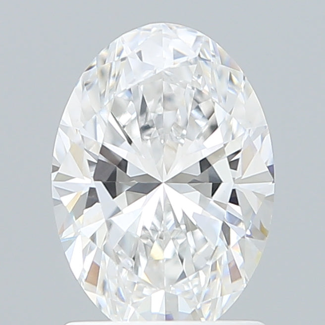 1.53 Carat Oval Shaped, Excellent Cut, D Color, VVS1 Clarity, IGI Certified Lab Grown Diamond