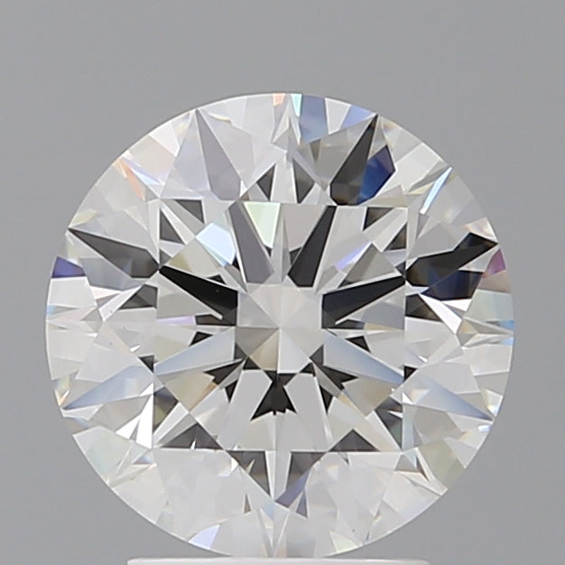 3.02 Carat Round Shaped, Ideal Cut, F Color, VVS2 Clarity, IGI Certified Lab Grown Diamond