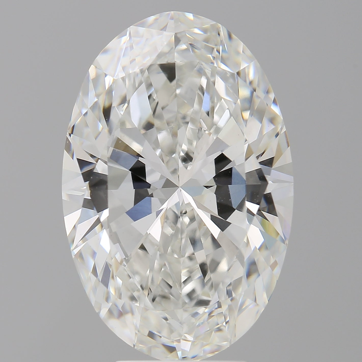 7.04 Carat Oval Shaped, Ideal Cut, F Color, VVS2 Clarity, IGI Certified Lab Grown Diamond