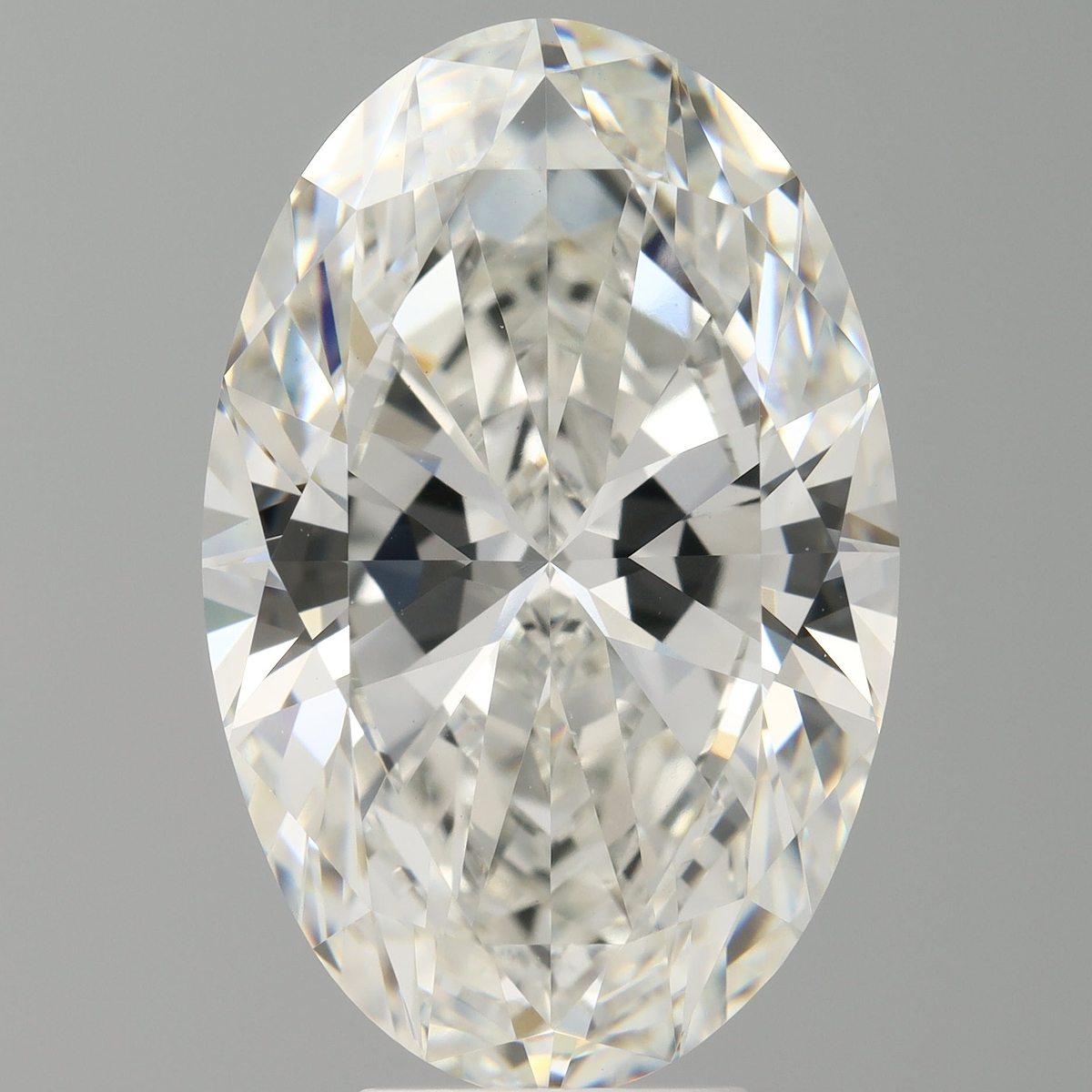 7.04 Carat Oval Shaped, Ideal Cut, G Color, VVS2 Clarity, IGI Certified Lab Grown Diamond