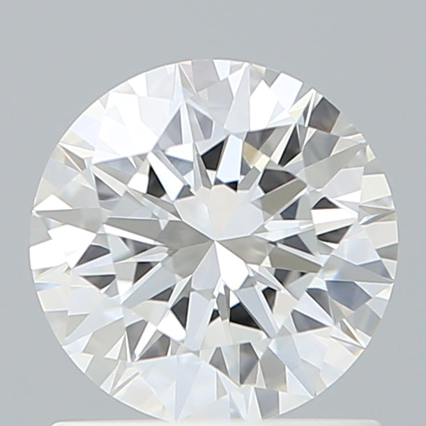 1.07 Carat Round Shaped, Ideal Cut, D Color, VVS2 Clarity, IGI Certified Lab Grown Diamond
