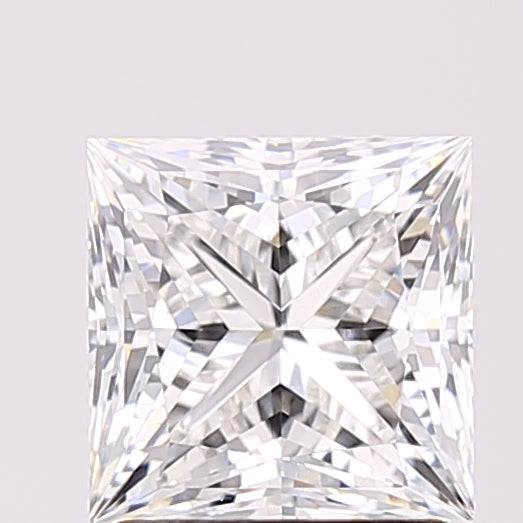 2.08 Carat Princess Shaped, Ideal Cut, E Color, VVS2 Clarity, IGI Certified Lab Grown Diamond