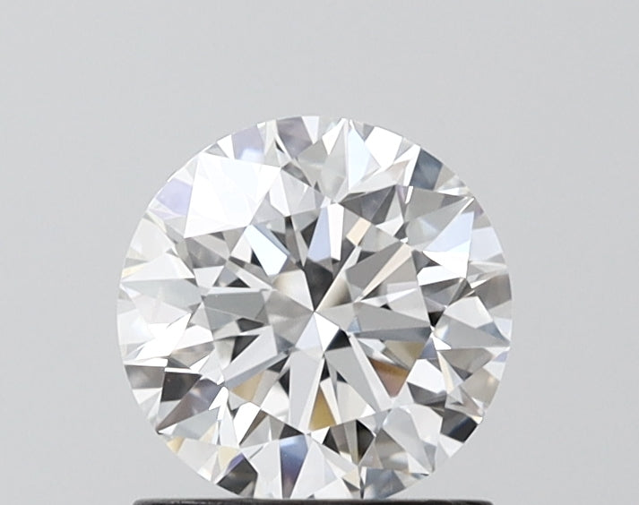 1.05 Carat Round Shaped, Excellent Cut, D Color, VVS2 Clarity, IGI Certified Lab Grown Diamond