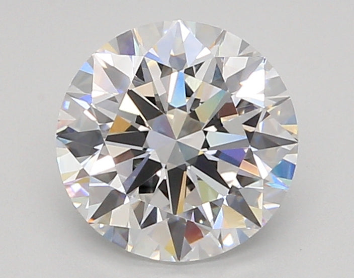 2.00 Carat Round Shaped, Ideal Cut, D Color, VVS2 Clarity, IGI Certified Lab Grown Diamond