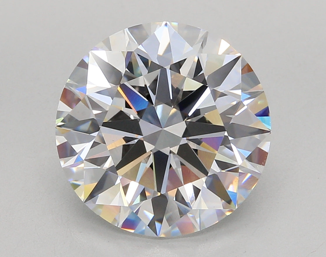 7.04 Carat Round Shaped, Ideal Cut, E Color, VS1 Clarity, IGI Certified Lab Grown Diamond