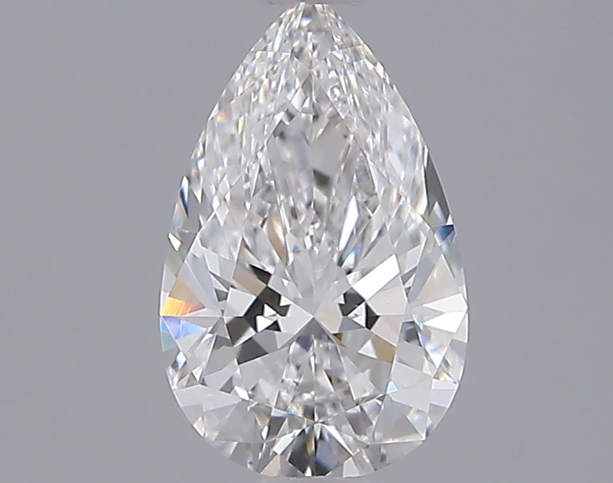 1.54 Carat Pear Shaped, Ideal Cut, E Color, VVS2 Clarity, IGI Certified Lab Grown Diamond