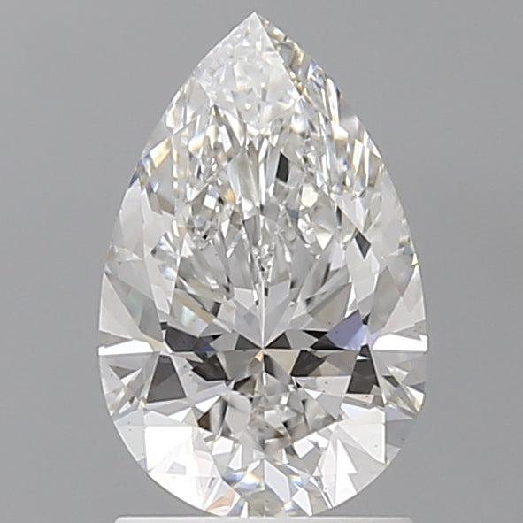 1.59 Carat Pear Shaped, Ideal Cut, E Color, VVS2 Clarity, IGI Certified Lab Grown Diamond