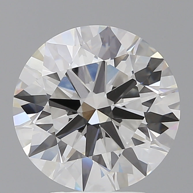 4.10 Carat Round Shaped, Ideal Cut, F Color, VVS2 Clarity, IGI Certified Lab Grown Diamond