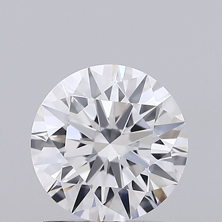 1.08 Carat Round Shaped, Ideal Cut, D Color, VVS2 Clarity, IGI Certified Lab Grown Diamond