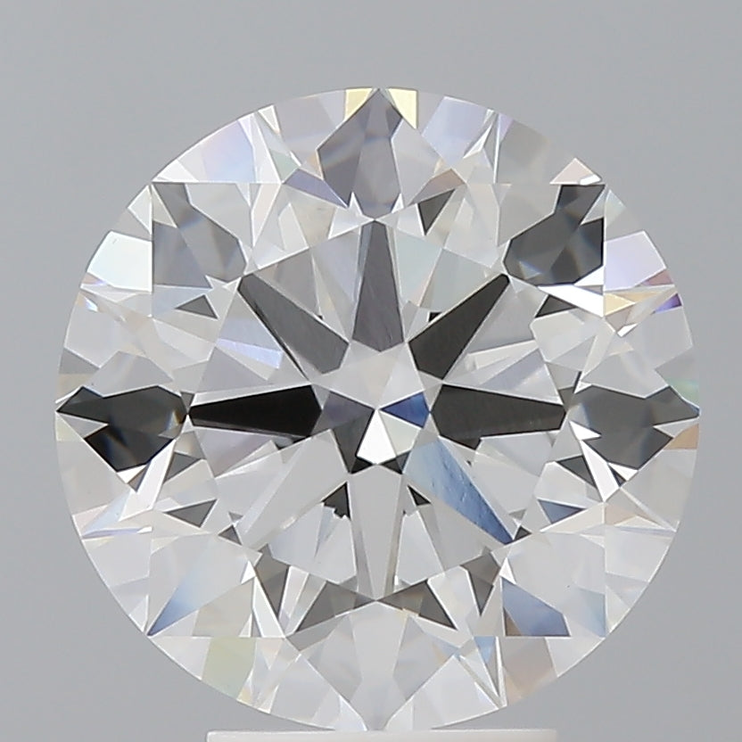 5.05 Carat Round Shaped, Ideal Cut, F Color, VVS2 Clarity, IGI Certified Lab Grown Diamond