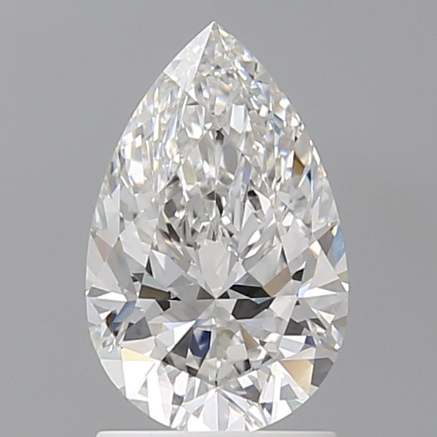 1.59 Carat Pear Shaped, Ideal Cut, E Color, VVS2 Clarity, IGI Certified Lab Grown Diamond