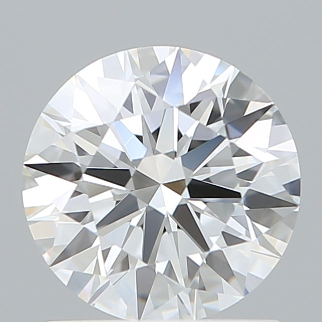 1.27 Carat Round Shaped, Ideal Cut, D Color, VVS2 Clarity, IGI Certified Lab Grown Diamond
