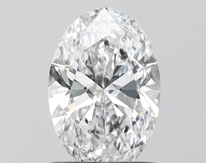 1.06 Carat Oval Shaped, Ideal Cut, D Color, VS1 Clarity, IGI Certified Lab Grown Diamond