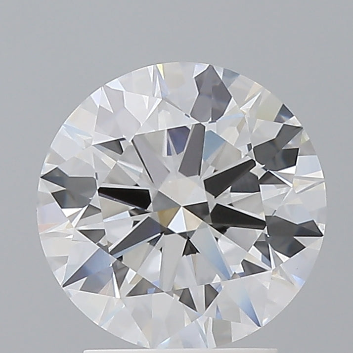 2.60 Carat Round Shaped, Ideal Cut, D Color, VVS2 Clarity, IGI Certified Lab Grown Diamond