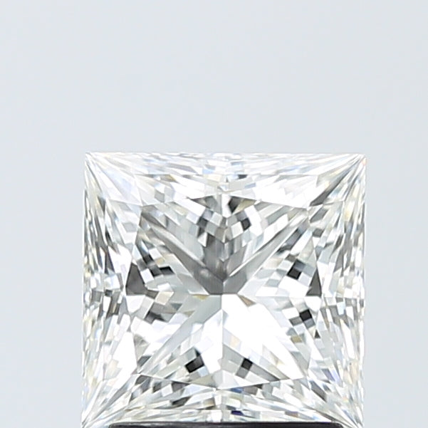 2.10 Carat Princess Shaped, Ideal Cut, F Color, VVS2 Clarity, IGI Certified Lab Grown Diamond