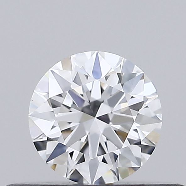 0.30 Carat Round Shaped, Ideal Cut, D Color, VVS2 Clarity, IGI Certified Lab Grown Diamond