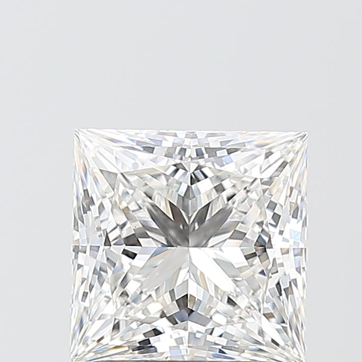 2.03 Carat Princess Shaped, Excellent Cut, E Color, VVS2 Clarity, IGI Certified Lab Grown Diamond