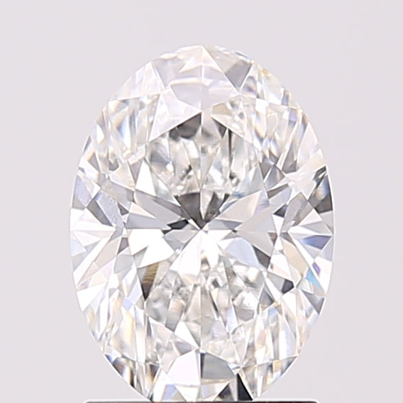 1.60 Carat Oval Shaped, Ideal Cut, E Color, VVS2 Clarity, IGI Certified Lab Grown Diamond