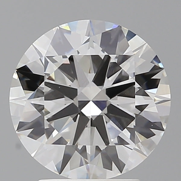 3.02 Carat Round Shaped, Excellent Cut, F Color, VVS2 Clarity, IGI Certified Lab Grown Diamond