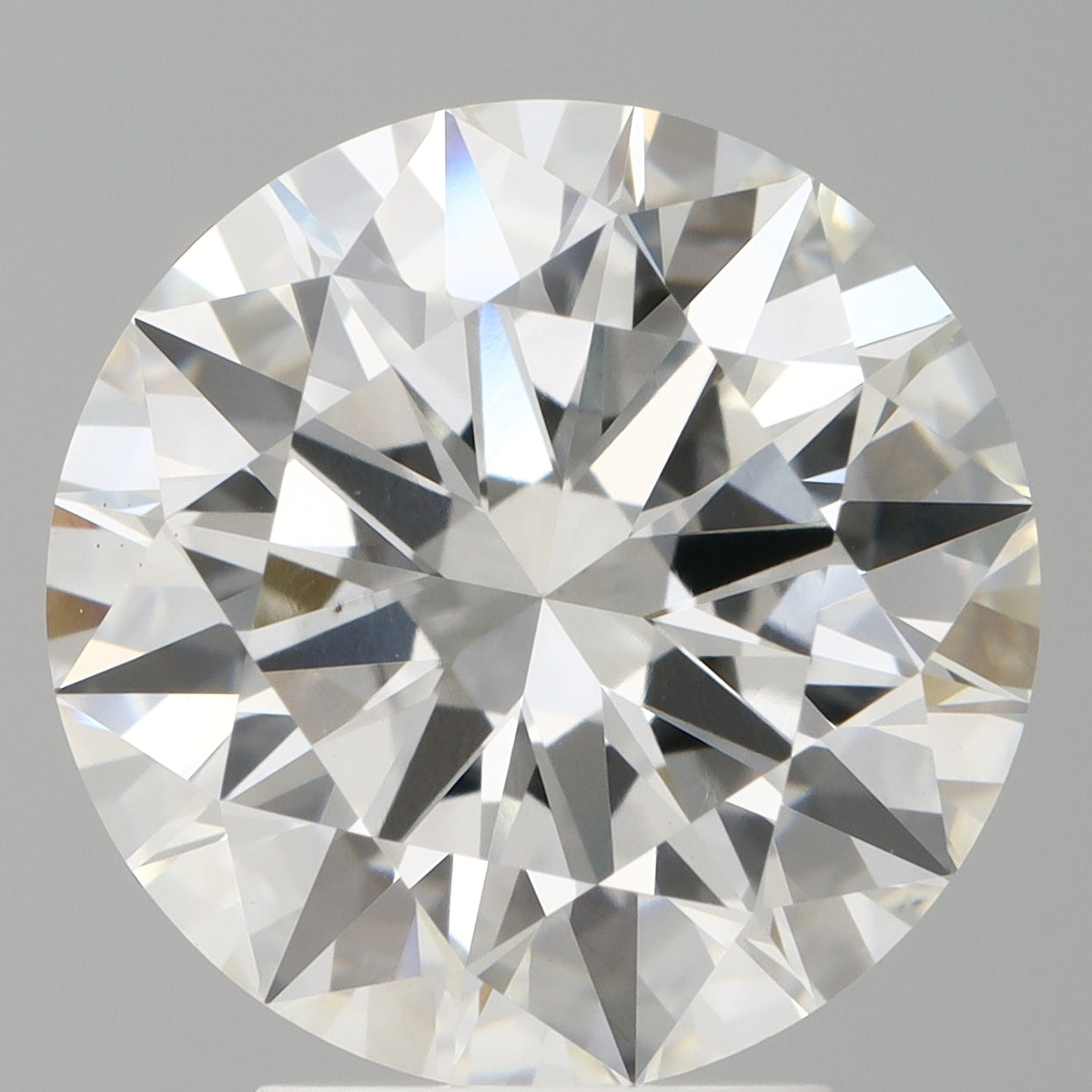 4.05 Carat Round Shaped, Excellent Cut, E Color, VS1 Clarity, IGI Certified Lab Grown Diamond