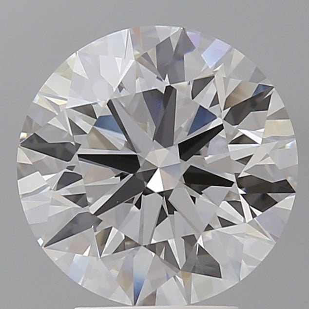 4.03 Carat Round Shaped, Ideal Cut, E Color, VVS2 Clarity, IGI Certified Lab Grown Diamond