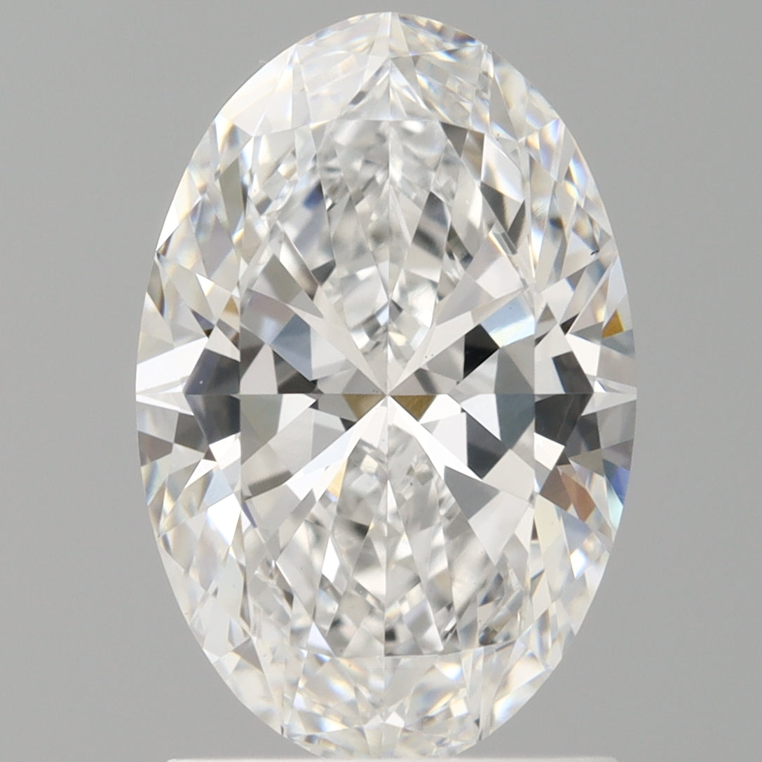 1.59 Carat Oval Shaped, Ideal Cut, E Color, VS1 Clarity, IGI Certified Lab Grown Diamond