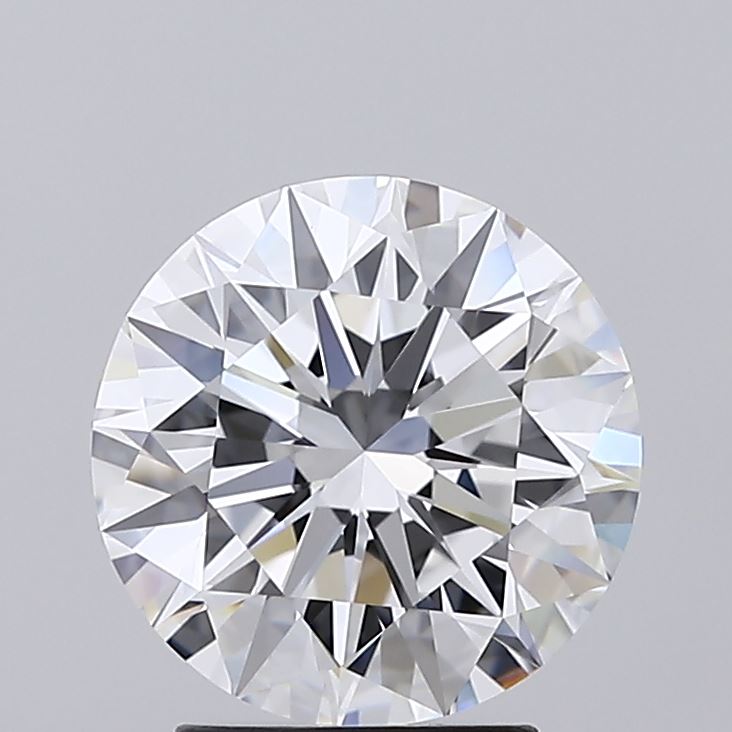 2.92 Carat Round Shaped, Ideal Cut, D Color, IF Clarity, IGI Certified Lab Grown Diamond