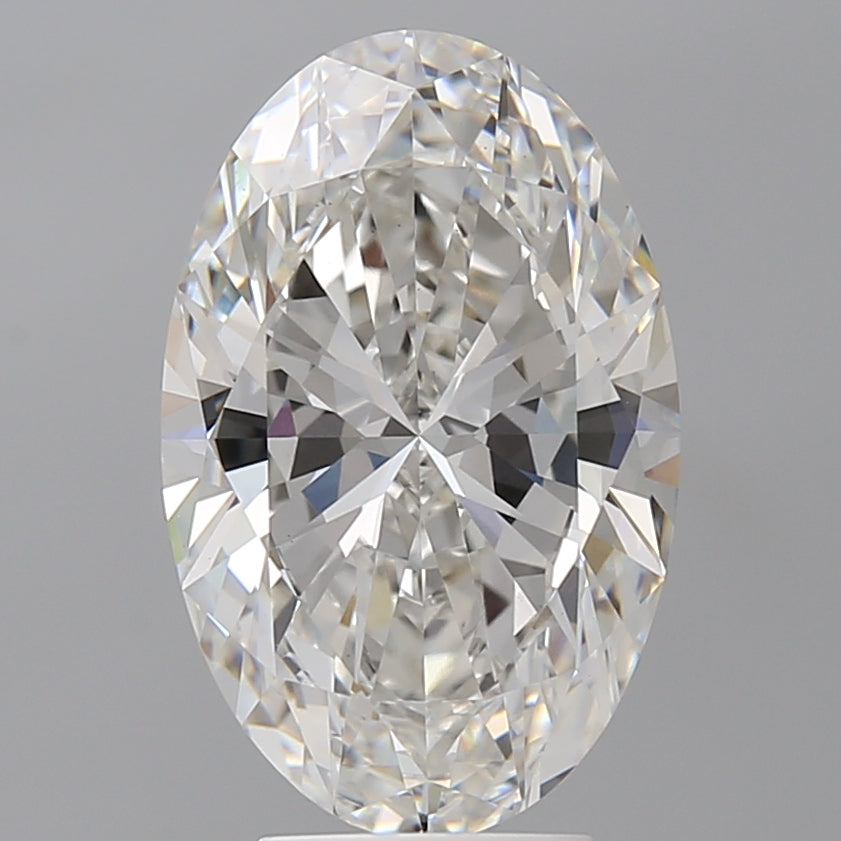4.60 Carat Oval Shaped, Ideal Cut, F Color, VS1 Clarity, IGI Certified Lab Grown Diamond